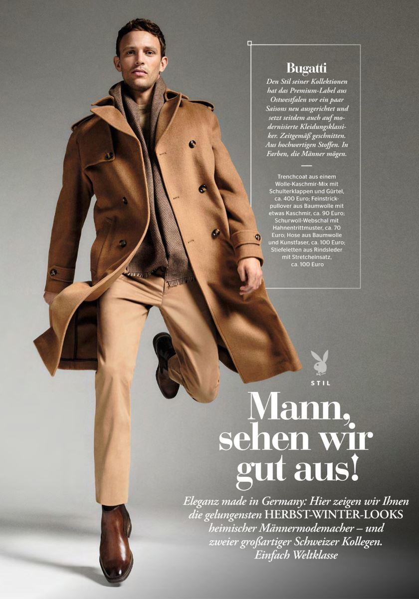 news image - Playboy OCT 25 by Thomas von Aagh / Styling Ronald Becker / Hair/Makeup Julia Bachmann
