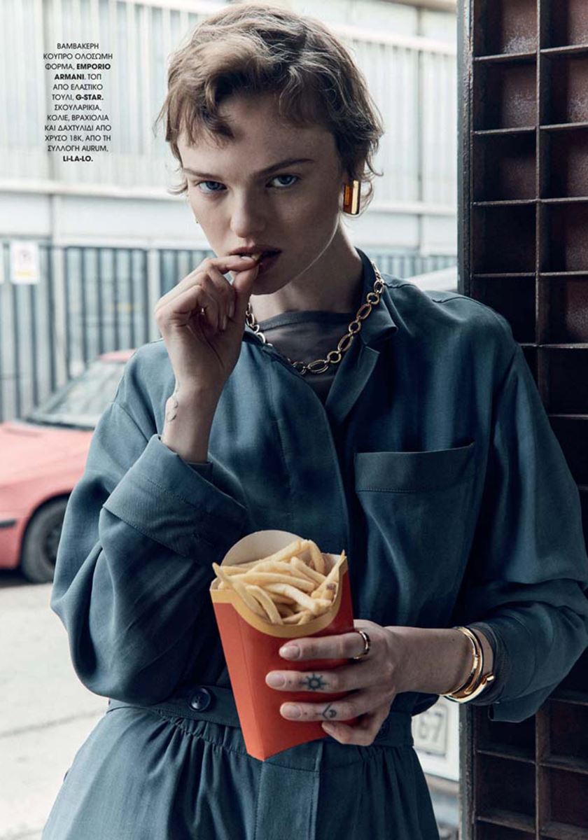 news image - MISS VOGUE JAN26 (VOGUE GREECE)  by ROCIO Ramos fashioneditor George Karapetis makeup Vivian Katsari hair Dimitris Sarantou Editor of Chief Elis Kiss